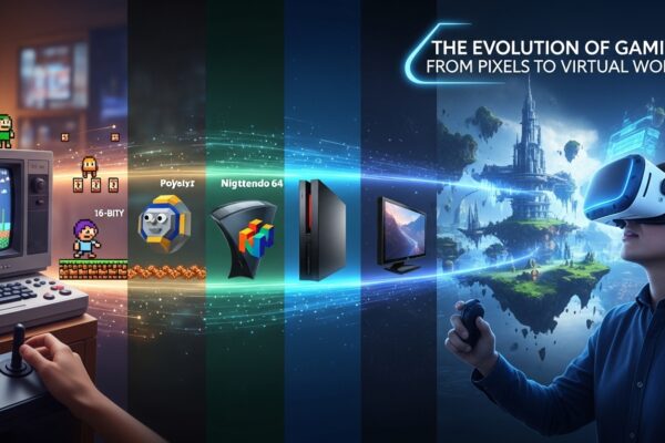 The World of Gaming: From Pixels to Possibilities