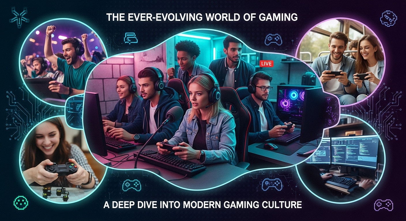 The Evolution and Impact of Gaming: From Pixels to Immersive Worlds